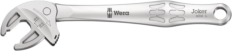 Wera Tools 05020101001 6004 Joker L self - setting spanner, 16 - 19 x 5/8 - 3/4" x 224 mm - Tool Monster