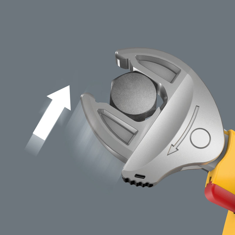 Wera 6004 Joker VDE M VDE - insulated, self - setting spanner, 13 - 16 x 1/2 - 5/8" x 190 mm - Tool Monster