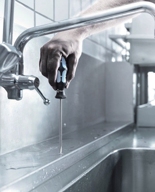 Wera 3350 PH Screwdriver for Phillips screws, stainless, PH 2 x 100 mm - Tool Monster