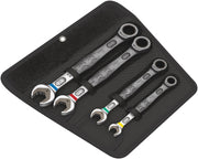 Wera Tools 05073290001 4 Piece Joker Ratchet Combination Spanner Set - Tool Monster
