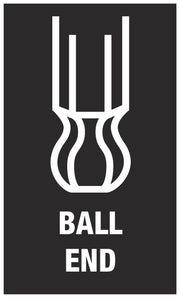 Wera Tools 05073593001 950 SPKL/9 SM N SB BlackLaser 9 Piece Allen Key Set Ball End Colour Coded Metric, 1.5 - 10mm - Tool Monster