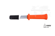 104050 Insulated Heavy Duty Cable Knife including Blade Cover, 180mm Length, 50mm Length Of Blade Tool Monster
