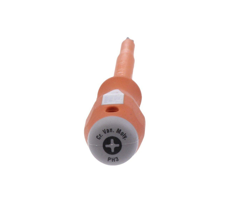 113303 Insulated Phillips Screwdriver, PH3, 150mm Blade Length, 270mm Length Tool Monster
