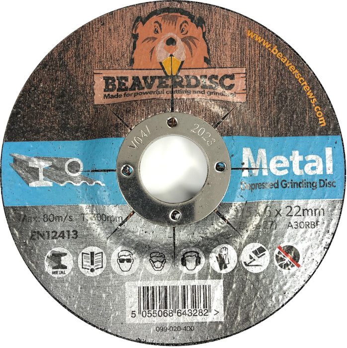 Olimpijski učvršćivači Beaverdisc metalni brusni disk