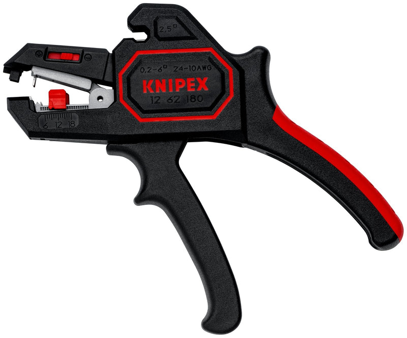 Knipex Automatic Insulation Stripper 180mm - 12 62 180 - Tool Monster