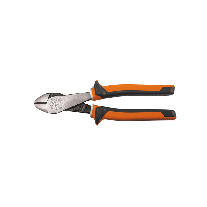 Klein Tool Diagonal Cutting Pliers, Insulated, Slim Handle, 8-Inch
