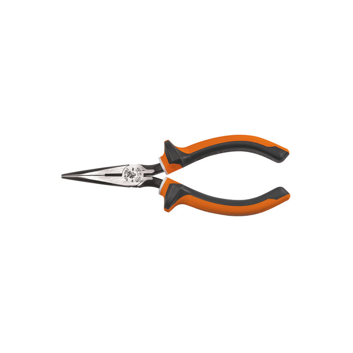 Klein Tool Long Nose Side Cutter Pliers 6-Inch Slim Insulated