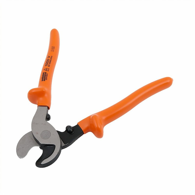 254324 Insulated Heavy Duty Cable Cutter, 25mm Jaw Opening, 60 mm2 Material Cross Section Tool Monster