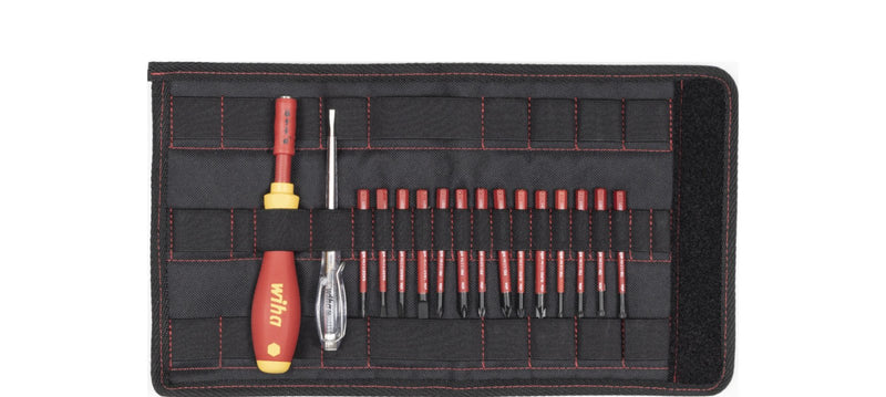 Wiha Screwdriver with Bit Holder SoftFinish® Electric SlimVario - Tool Monster