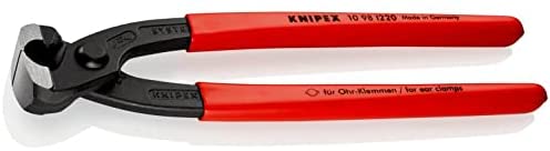 Knipex Ear Clamp Pliers 220mm - 10 98 1220 - Tool Monster