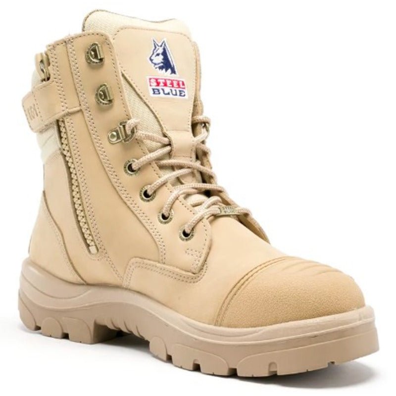 Steel Blue Southern Cross Zip Scuff S3 - Sand - Tool Monster