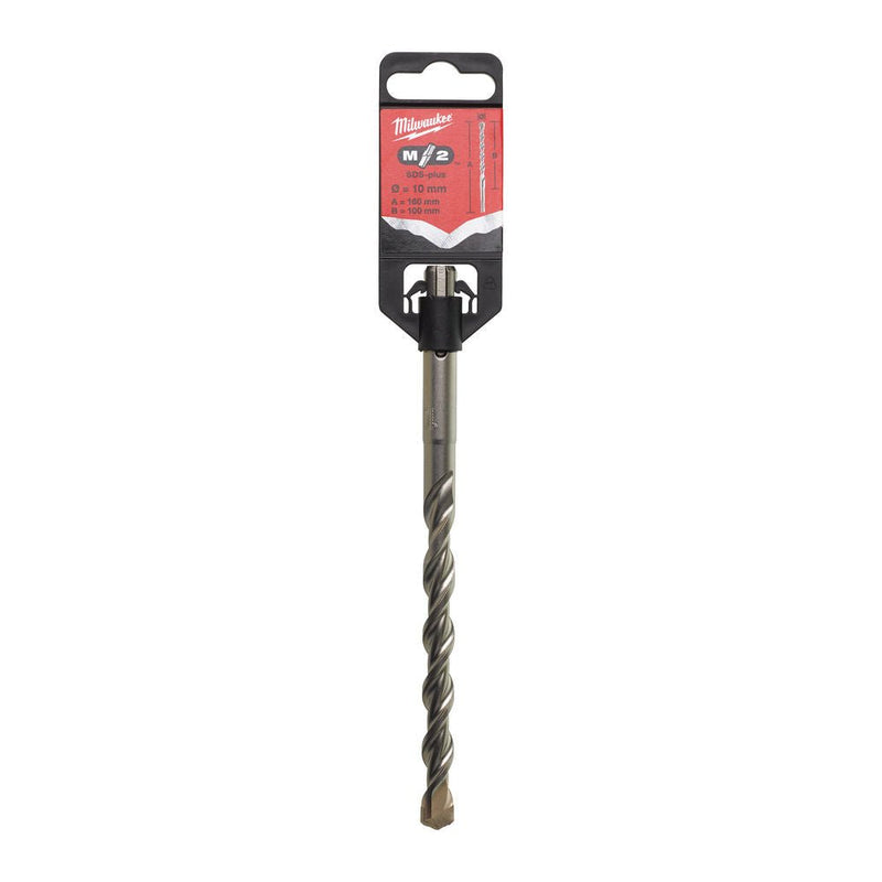 Milwaukee M2 Hammer Drill Bit SDS Plus - Tool Monster