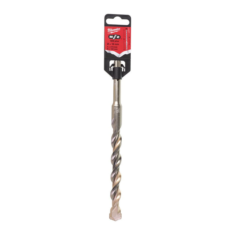 Milwaukee M2 Hammer Drill Bit SDS Plus - Tool Monster