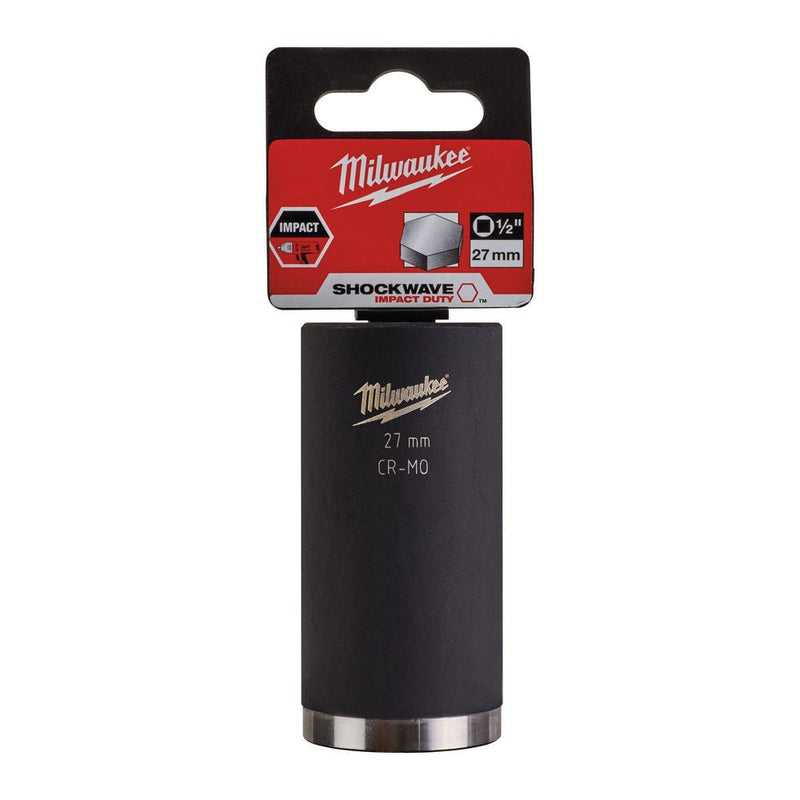 Milwaukee SHOCKWAVE™ Hexagon Impact Socket 1/2in - Tool Monster
