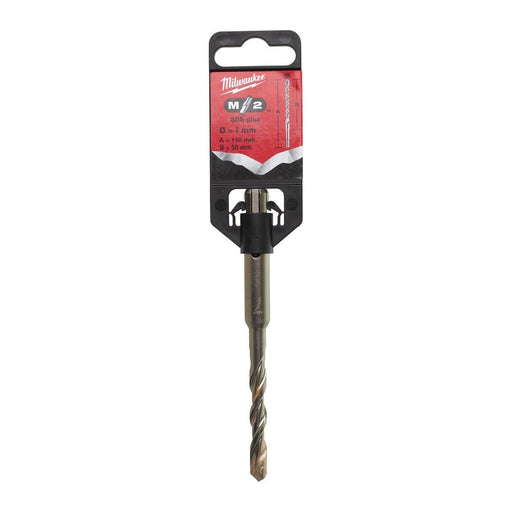 Milwaukee M2 Hammer Drill Bit SDS Plus - Tool Monster