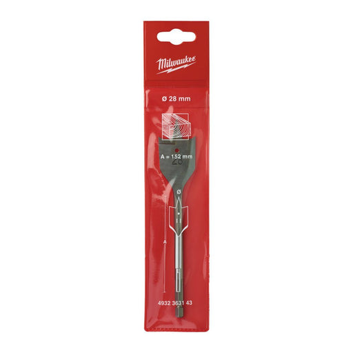 Milwaukee Flat Boring Bit Flat bit - Tool Monster