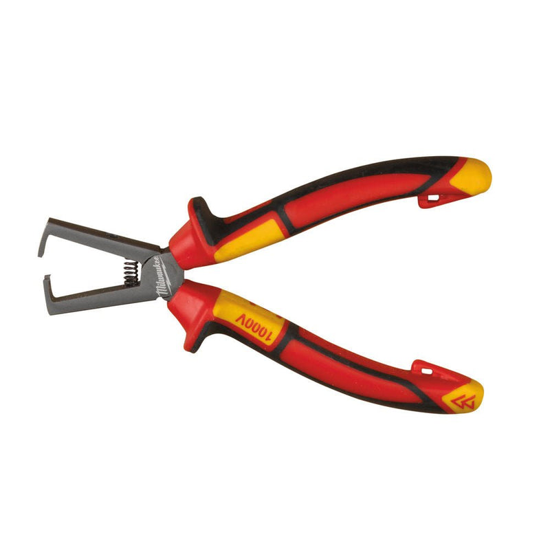 Milwaukee VDE Wire Stripping Plier 4932464573 160mm - Tool Monster