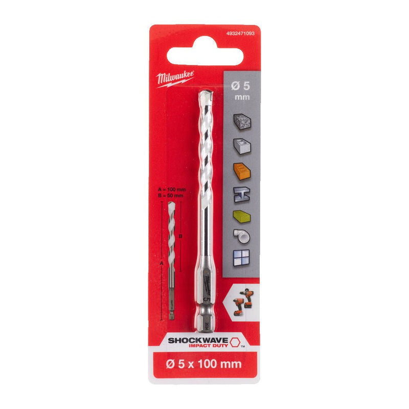 Milwaukee SHOCKWAVE™ Multi - Material Drill Bit - Tool Monster