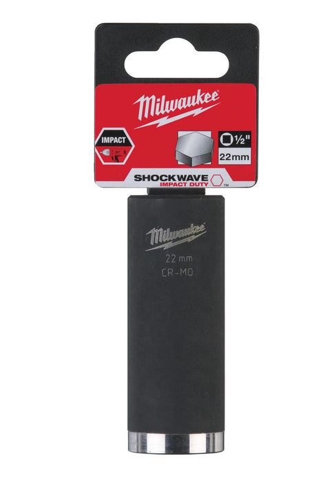Milwaukee SHOCKWAVE™ Hexagon Impact Socket 1/2in Tool Monster