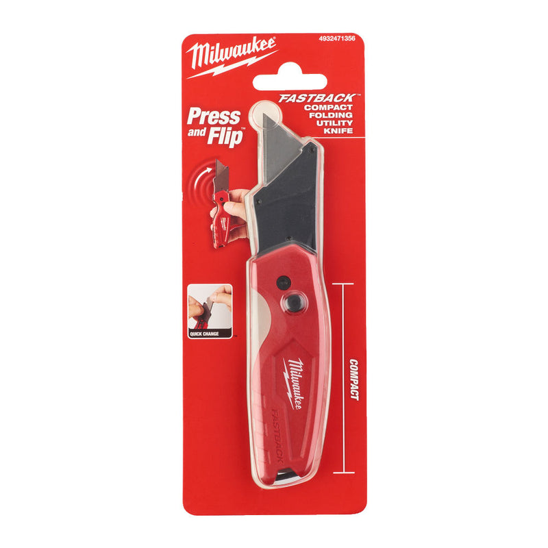 Milwaukee Fastback Compact Flip Utility Knife 4932471356 Tool Monster