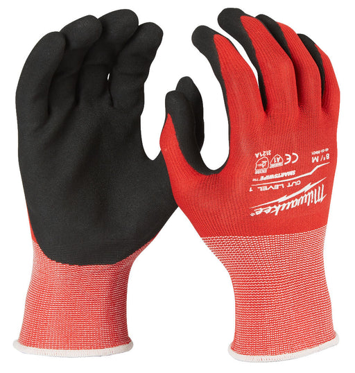 Milwaukee Cut Level 1 Dipped Gloves 4932471416 Tool Monster