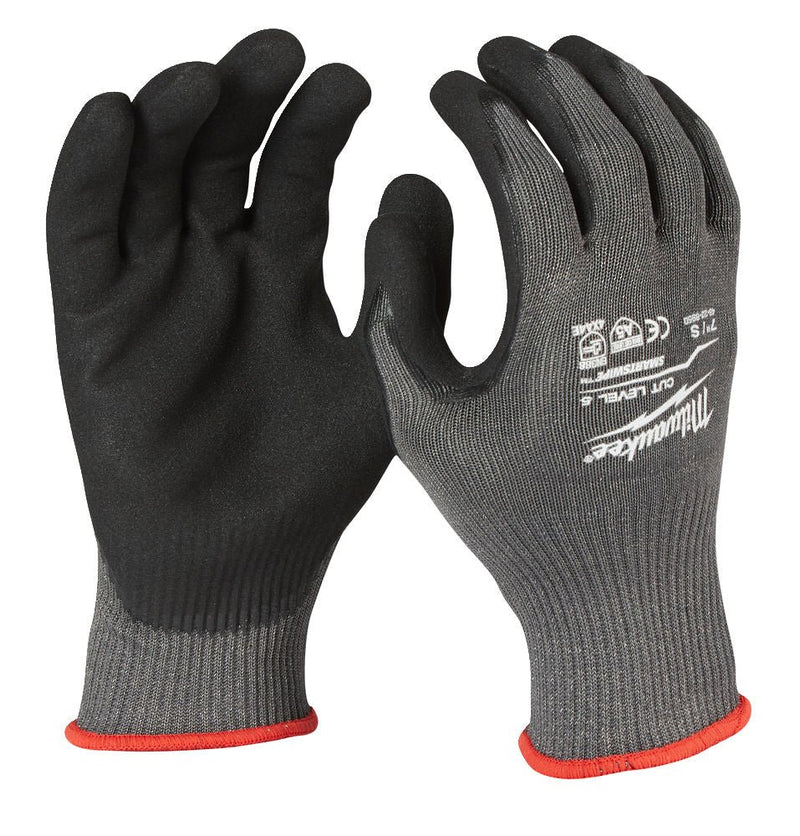 Milwaukee Cut Level 5 Dipped Gloves - Tool Monster