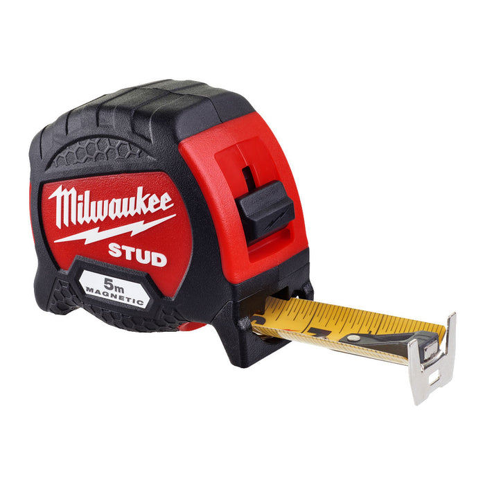 Milwaukee GEN II STUD Magnetic Tape Measure 5m 4932471626 Tool Monster