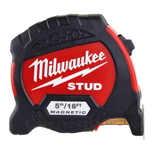 Milwaukee GEN II STUD Magnetic Tape Measure 5m/16ft 4932471628 Tool Monster