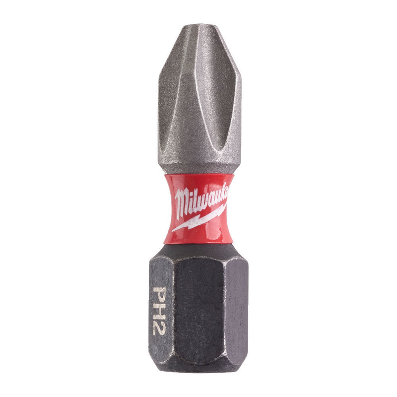 ShockWave Impact Duty PH2 x 25mm Screwdriving Bits -2pc Tool Monster