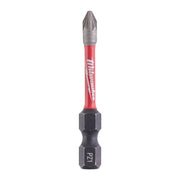 Milwaukee SHOCKWAVE™ Impact Duty PZ2 x 50mm Screwdriving Bit 4932472049 - Tool Monster