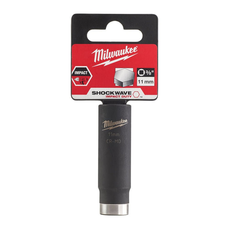 Milwaukee SHOCKWAVE™ Impact Duty 3/8" Drive Deep Impact Socket - Tool Monster