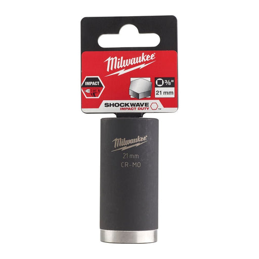 Milwaukee SHOCKWAVE™ Impact Duty 3/8" Drive Deep Impact Socket - Tool Monster