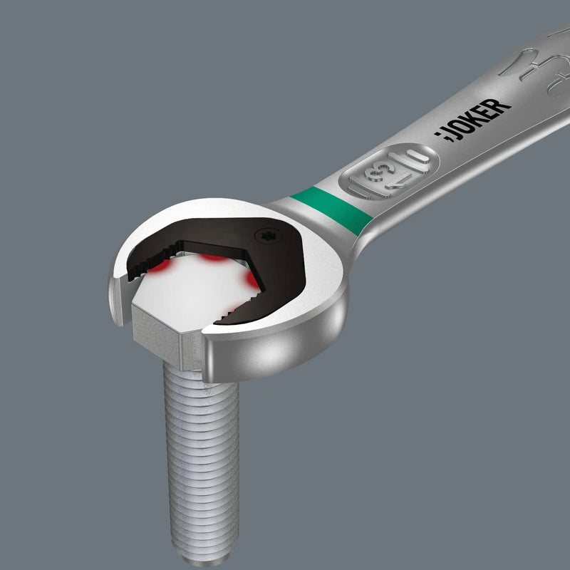 Wera Tools 05073277001 Joker Combination Ratchet Spanner, 17 mm