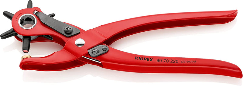 KNIPEX Revolving Punch Pliers (220 mm) - 90 70 220 SB