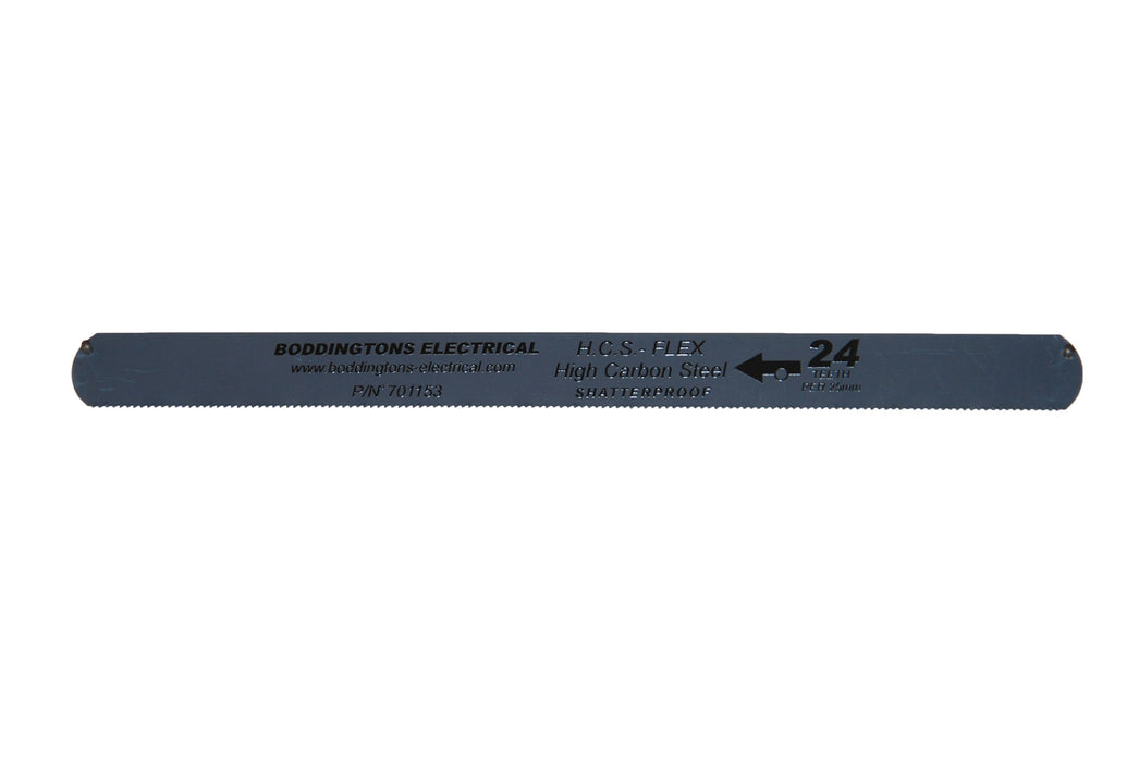 701153 Spare High Carbon Steel Shatterproof Blade 24 TPI, 150mm Length Tool Monster