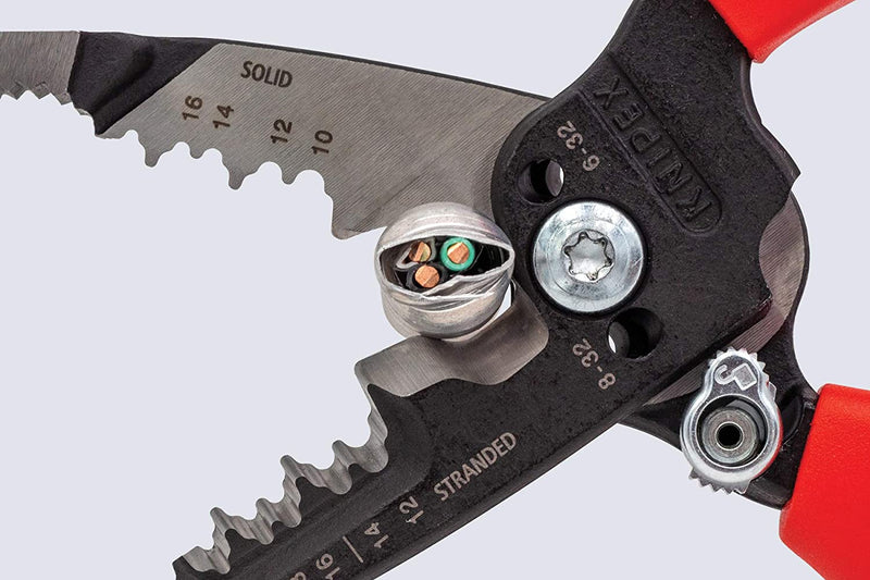 Knipex Forged Wire Stripper - 13 72 8 - Tool Monster