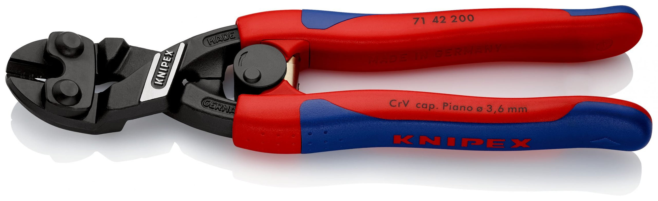 Knipex CoBolt® Compact rezači vijaka Kliješta za rezanje 200 mm višekomponentne ručke