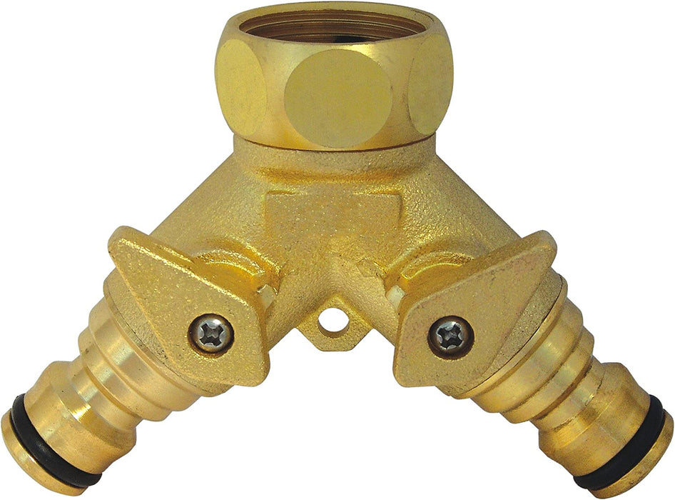C.K Watering Systems 2 Way Tap Connector 3/4" - G7918