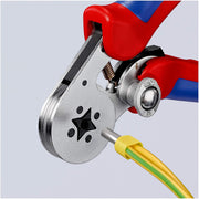 Self - Adjusting Crimping Pliers for wire ferrules with lateral access (180 mm) - 97 55 04 - Tool Monster