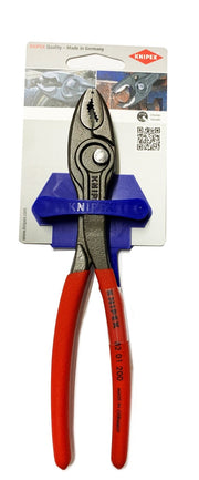 TWINGRIP SLIP JOINT PLIERS WITH NON - SLIP PLASTIC COATING BLACK ATRAMENTIZED 200 MM - 82 01 200 - Tool Monster