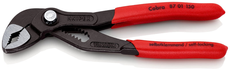 Knipex Cobra® Water Pump Pliers 150mm - 87 01 150 - Tool Monster
