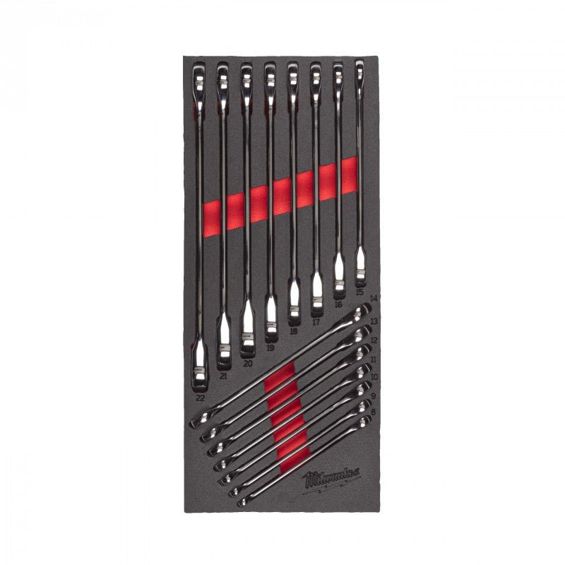 Milwaukee Flex Head Spanner set 15pc - 4932479829 - Tool Monster