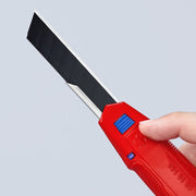 Knipex CutiX Universal Knife 165 mm (With Stabilisation Bar) - 90 10 165 BK - Tool Monster