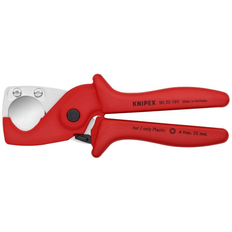 Knipex - 90 20 185 - 7 1/4" PlastiCut® Flexible Hose and PVC Cutter - Tool Monster