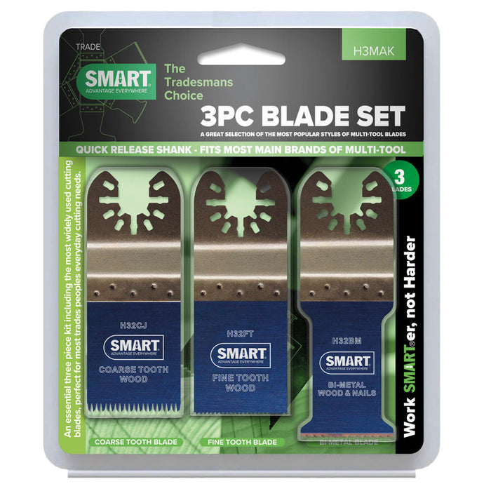 Smart Trade 3 Piece Blade Set - H3MAK