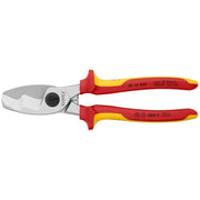 Knipex 8" Cable Shears - 1000V Insulated - 95 16 200 - Tool Monster