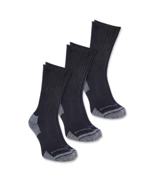 Carhartt® All-Saeason Cotton Rich Sock 3 Pairs #A62-3