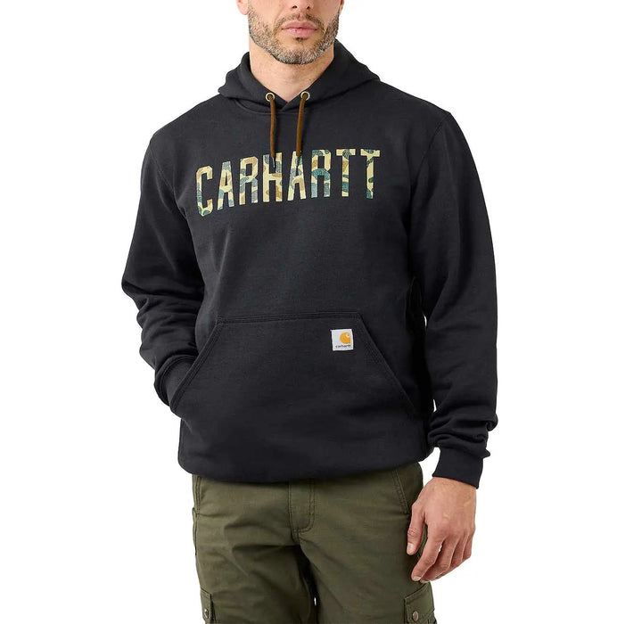 Carhartt® široka majica srednje težine s kamuflažnim logotipom #105486