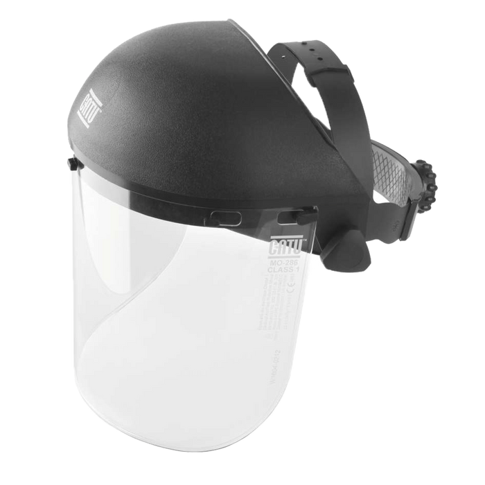 Boddingtons Electrical CATU Arc-Flash štitnik za lice s trakom za glavu za električara - MO-286