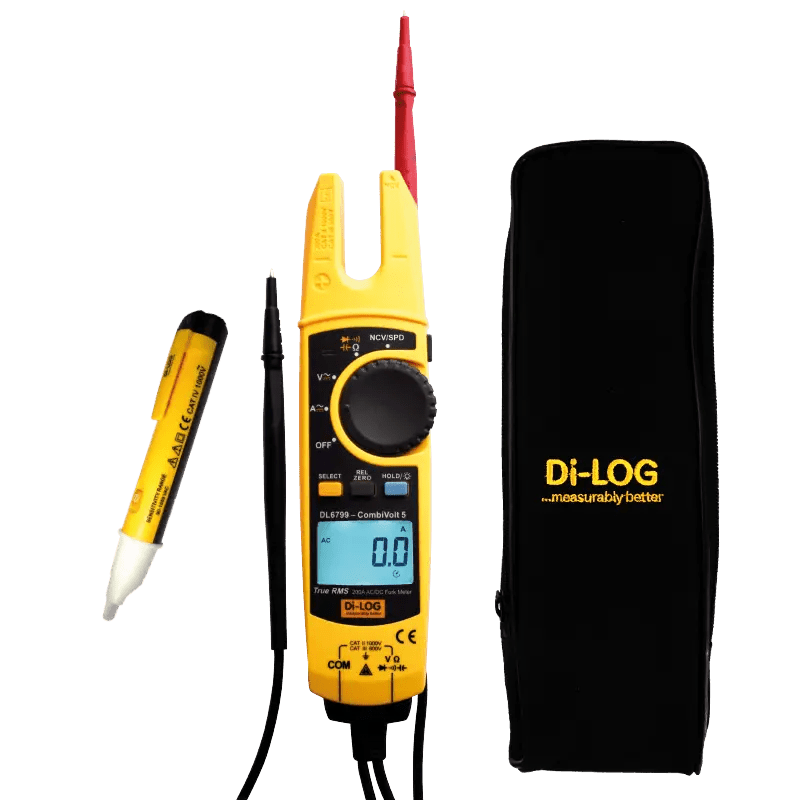 Di - Log CombiVolt 5 1000V TrueRMS Voltage, Continuity & Current Tester - Tool Monster